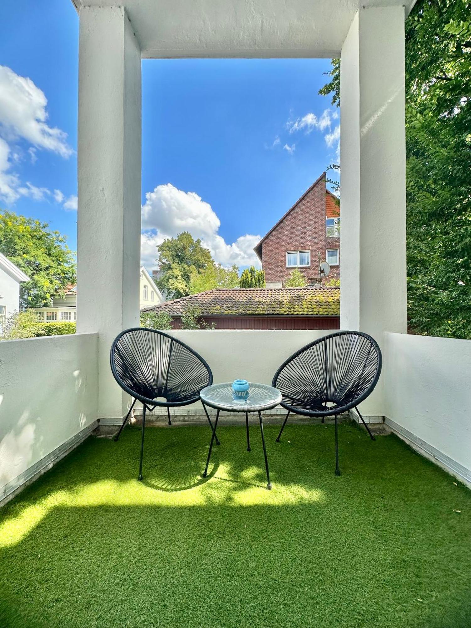 Exklusives City-Apartment Im Herzen Oldenburgs Mit Balkon Und Parkplatz A36 Екстер'єр фото